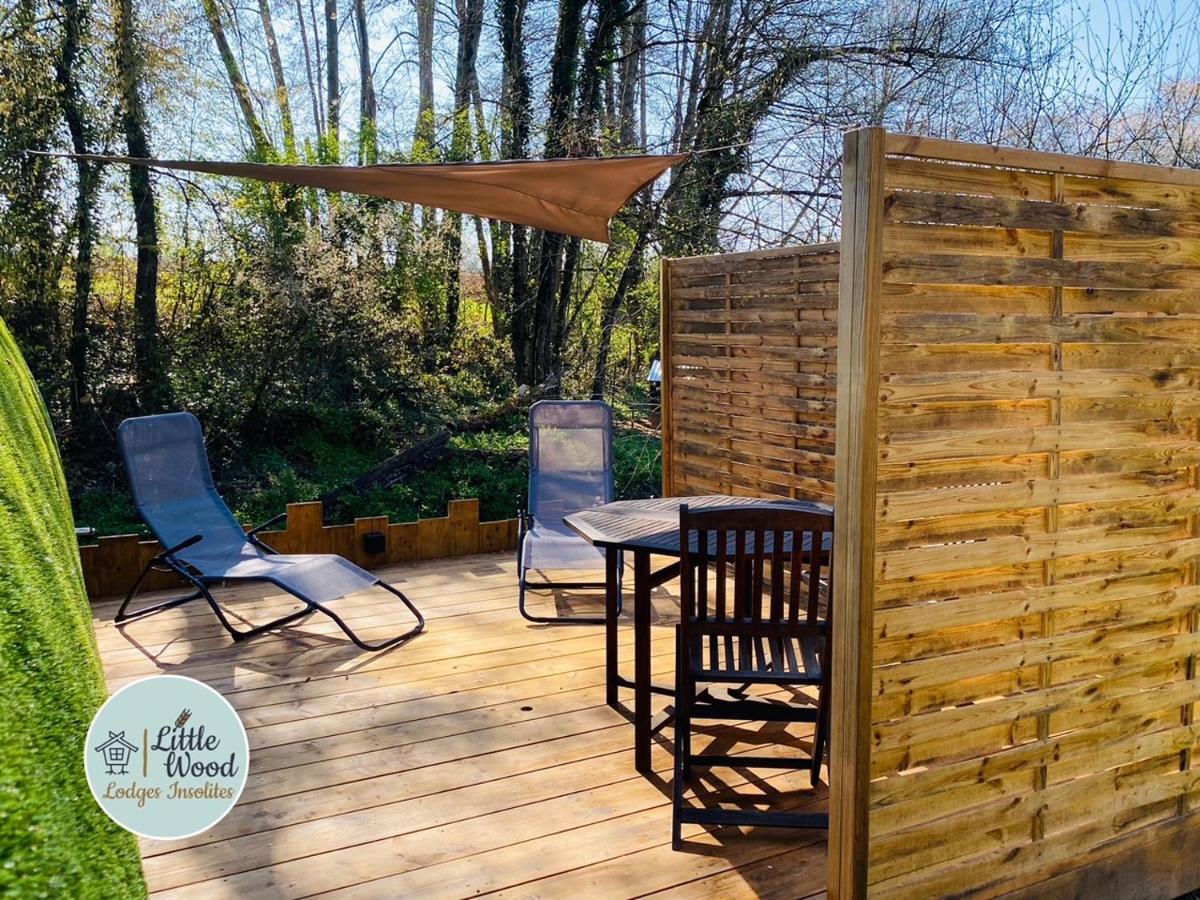 Little Wood Lodges Insolites Bailly-aux-Forges Exterior foto