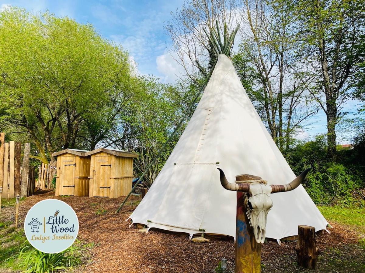 Little Wood Lodges Insolites Bailly-aux-Forges Exterior foto