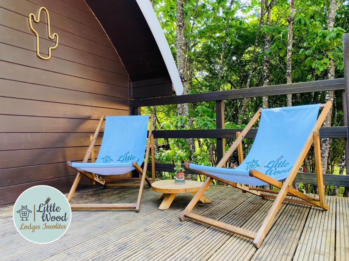 Little Wood Lodges Insolites Bailly-aux-Forges Exterior foto