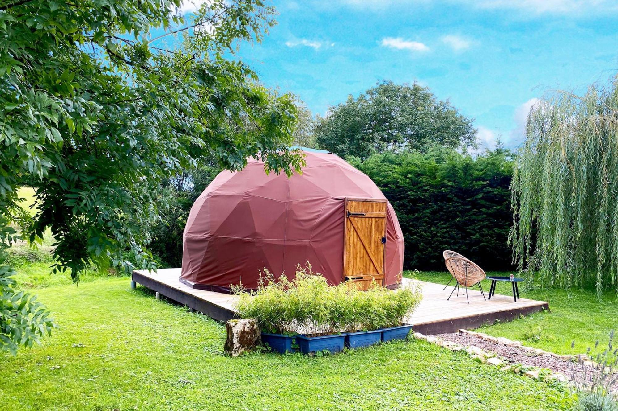 Little Wood Lodges Insolites Bailly-aux-Forges Exterior foto
